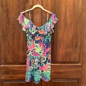 Lilly Pulitzer size medium romper  super cute worn once